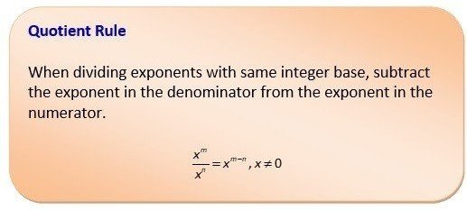 exponents and their properties